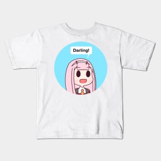 Darling in the franxx zero two Kids T-Shirt